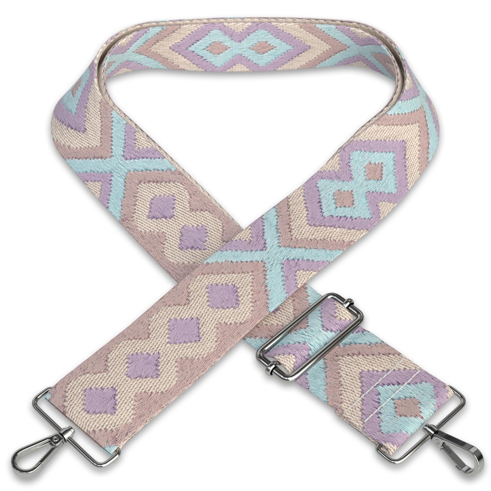 Band Geometrisch Lila | Blau