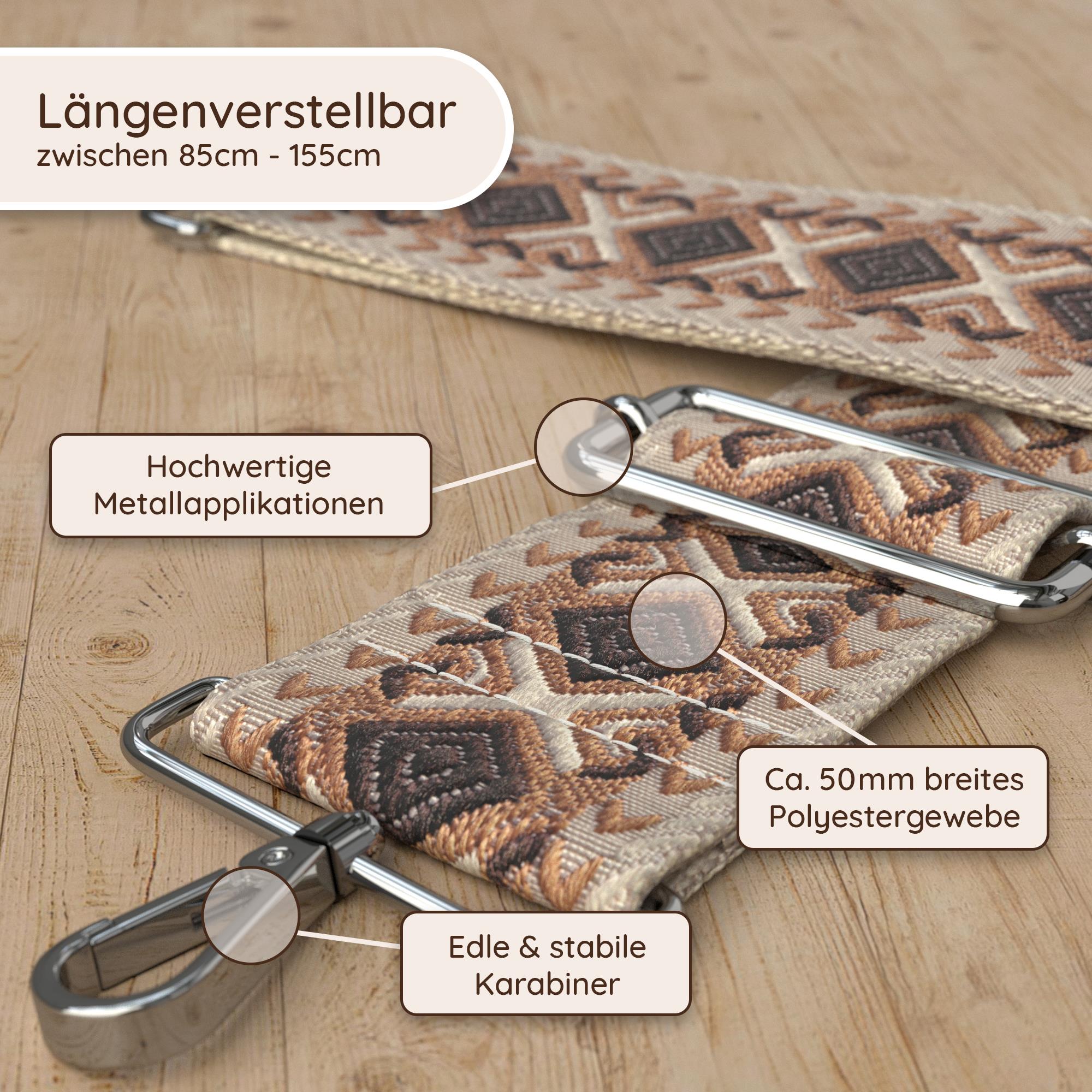 Band Boho Braun | Beige