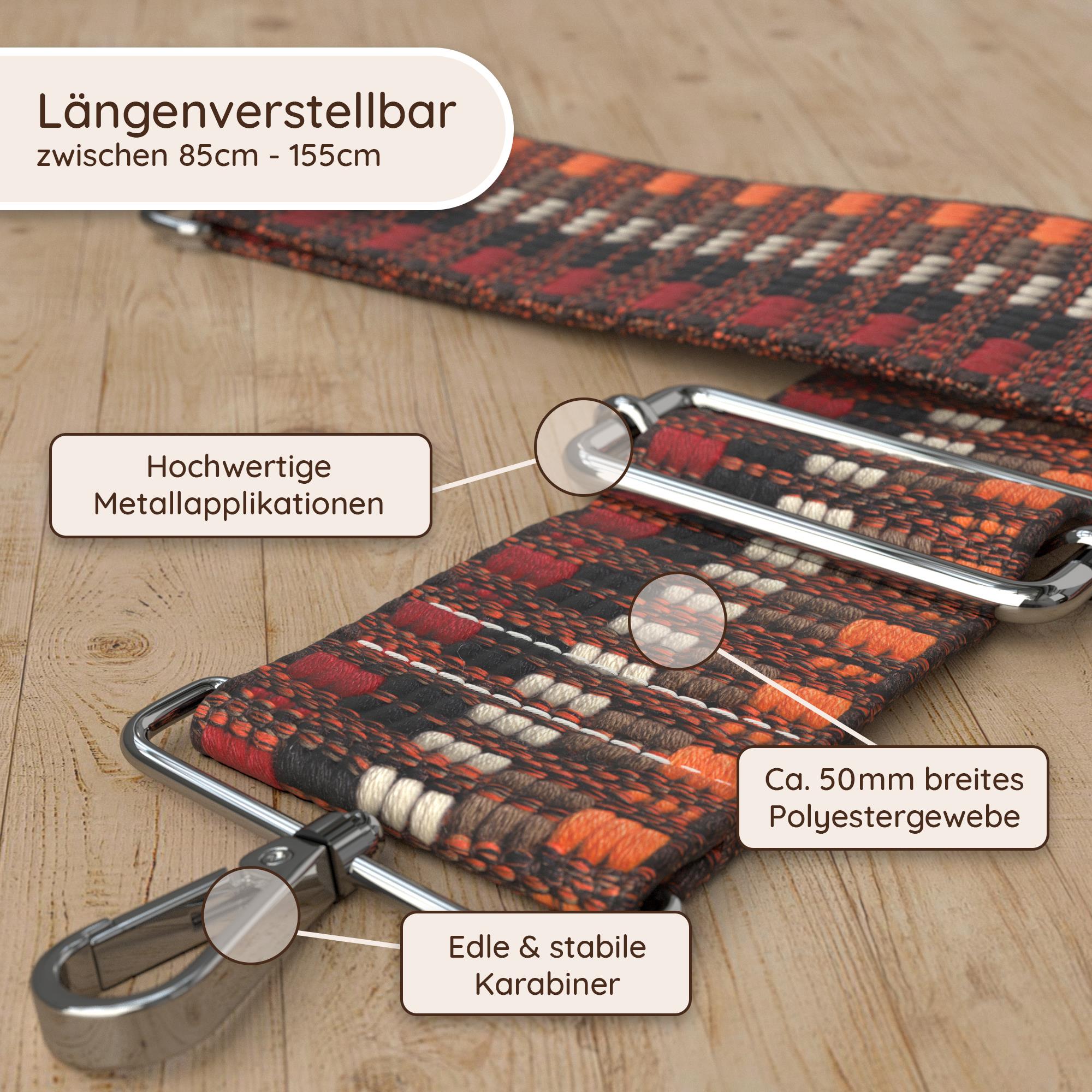 Band Linien Rot | Orange