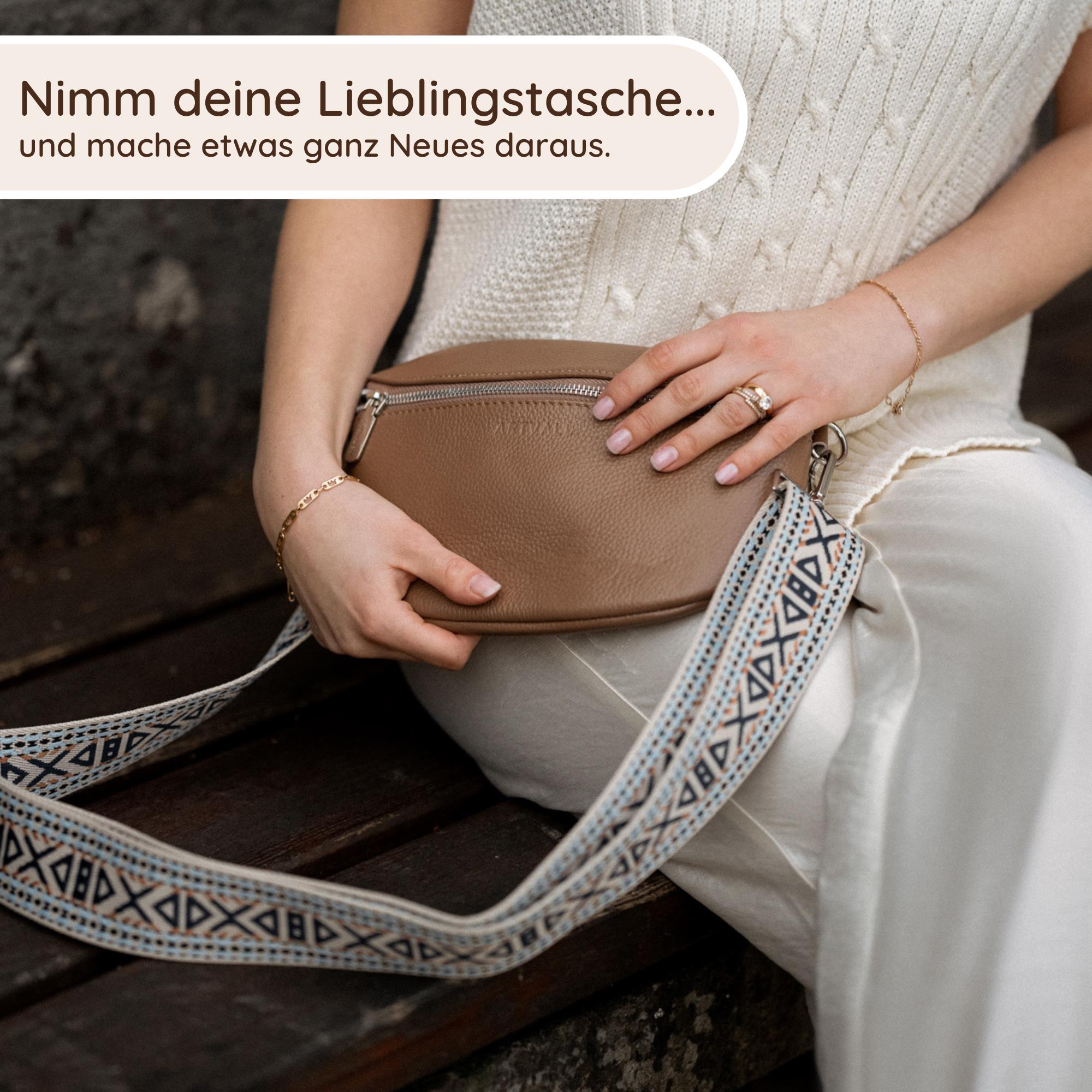 Band Linien Weiß | Grün
