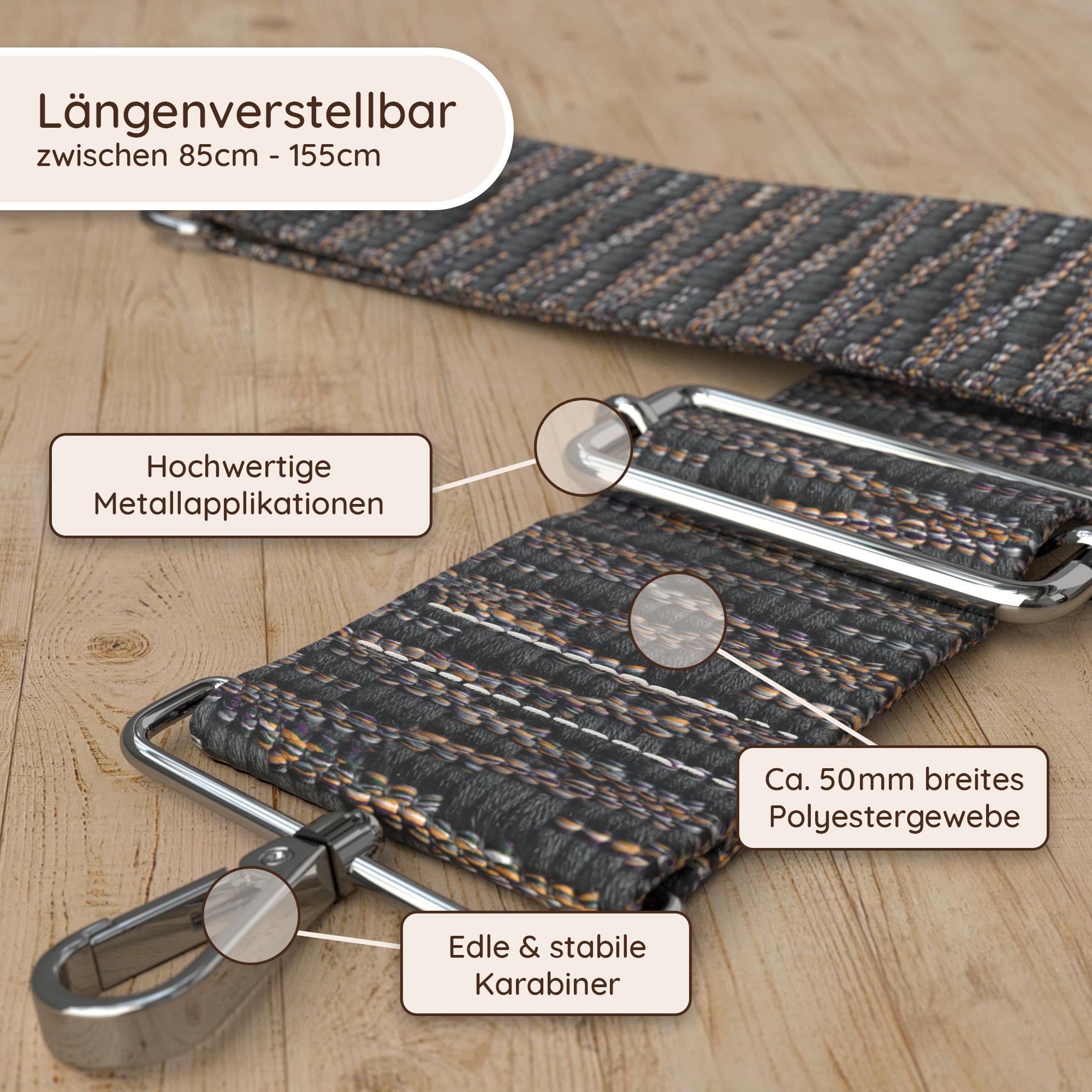 Band Linien Grau | Rosa