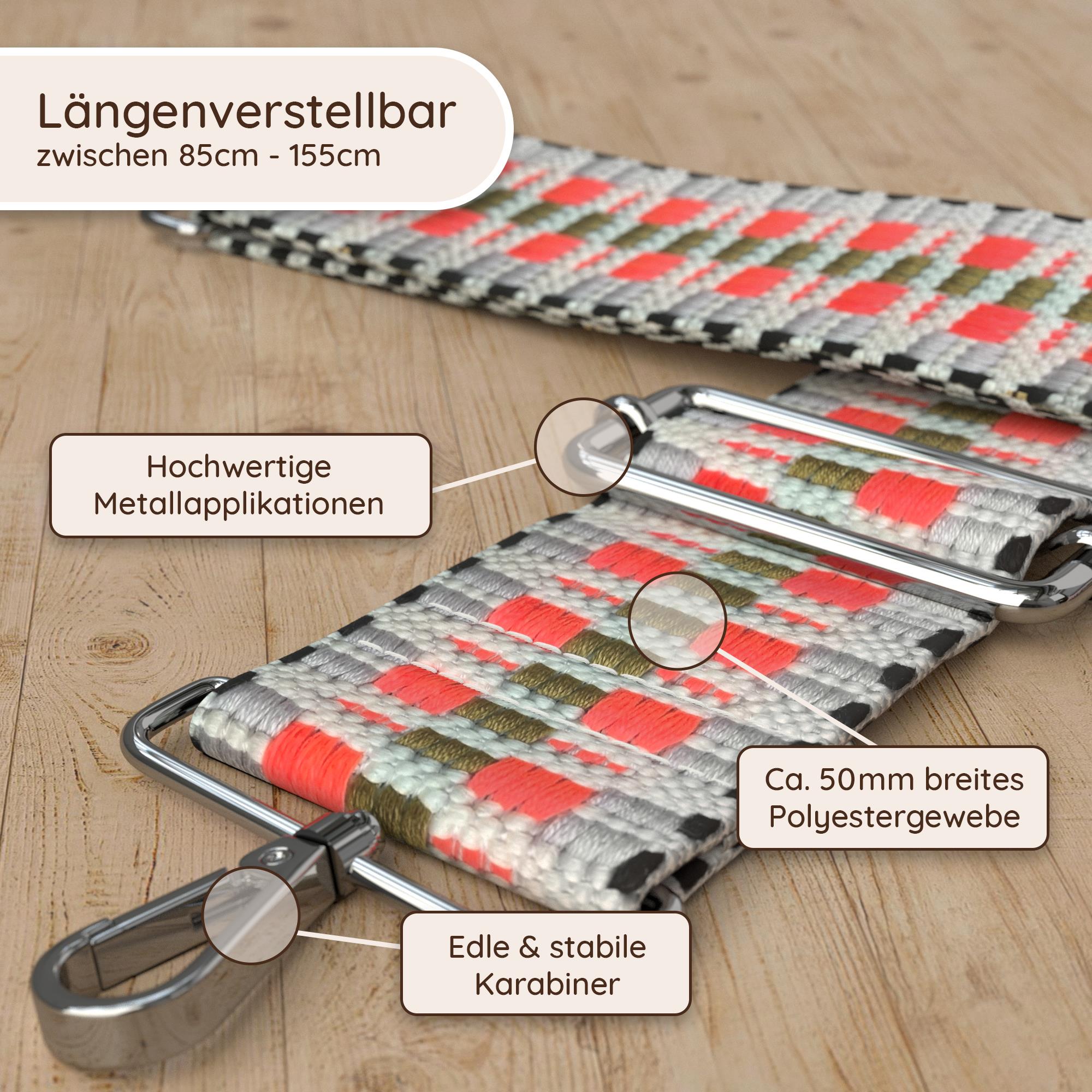 Band Linien Pink | Weiß