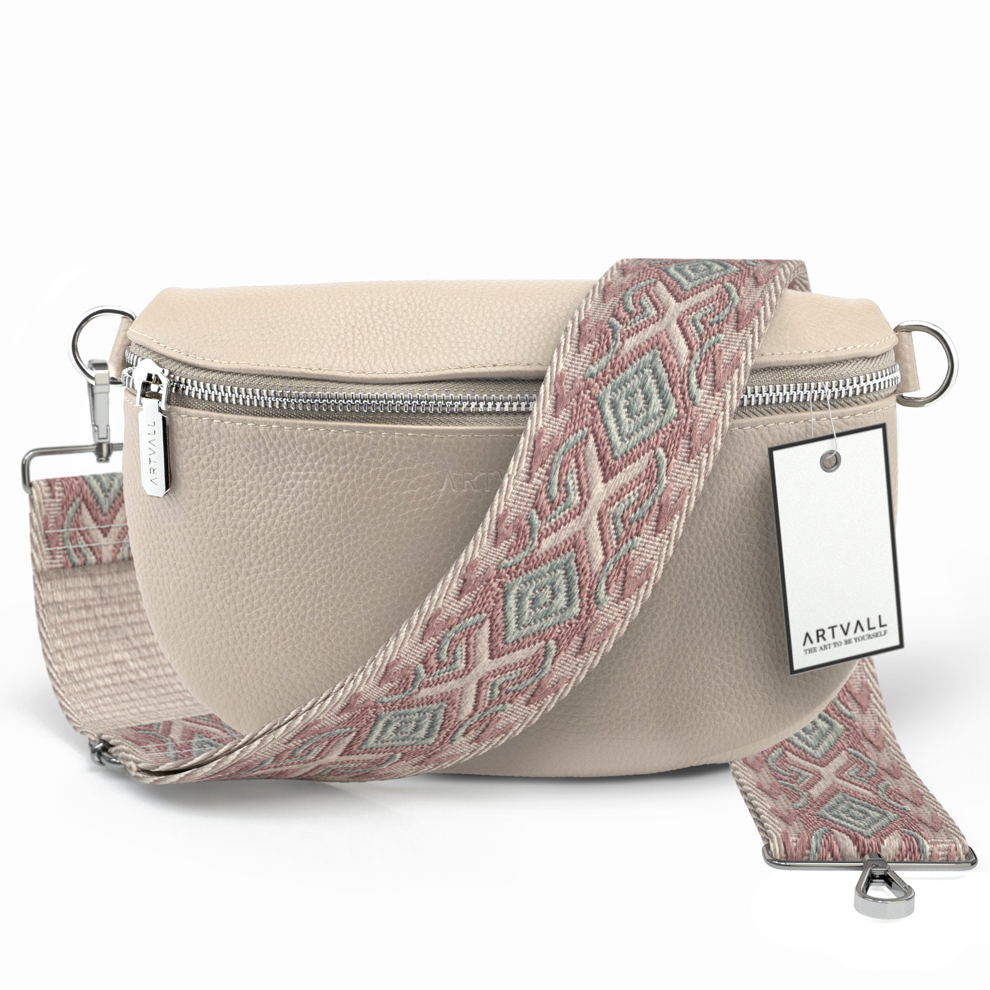 Elena Leder Beige