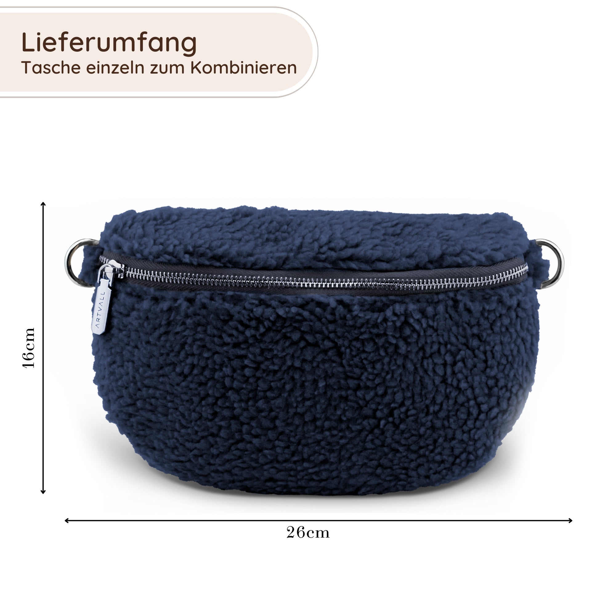 Navy Zoé Bag