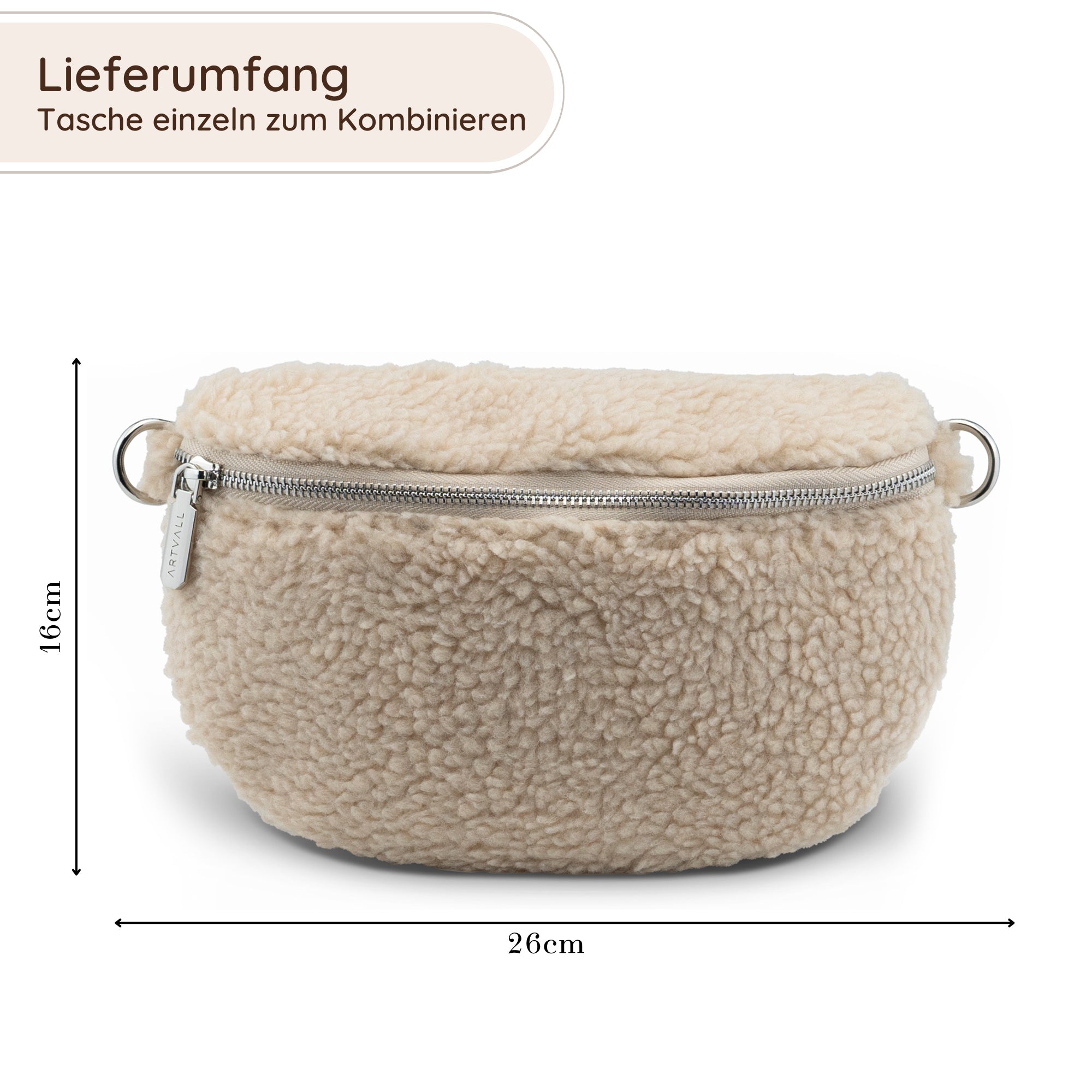 Taupe Zoé Bag