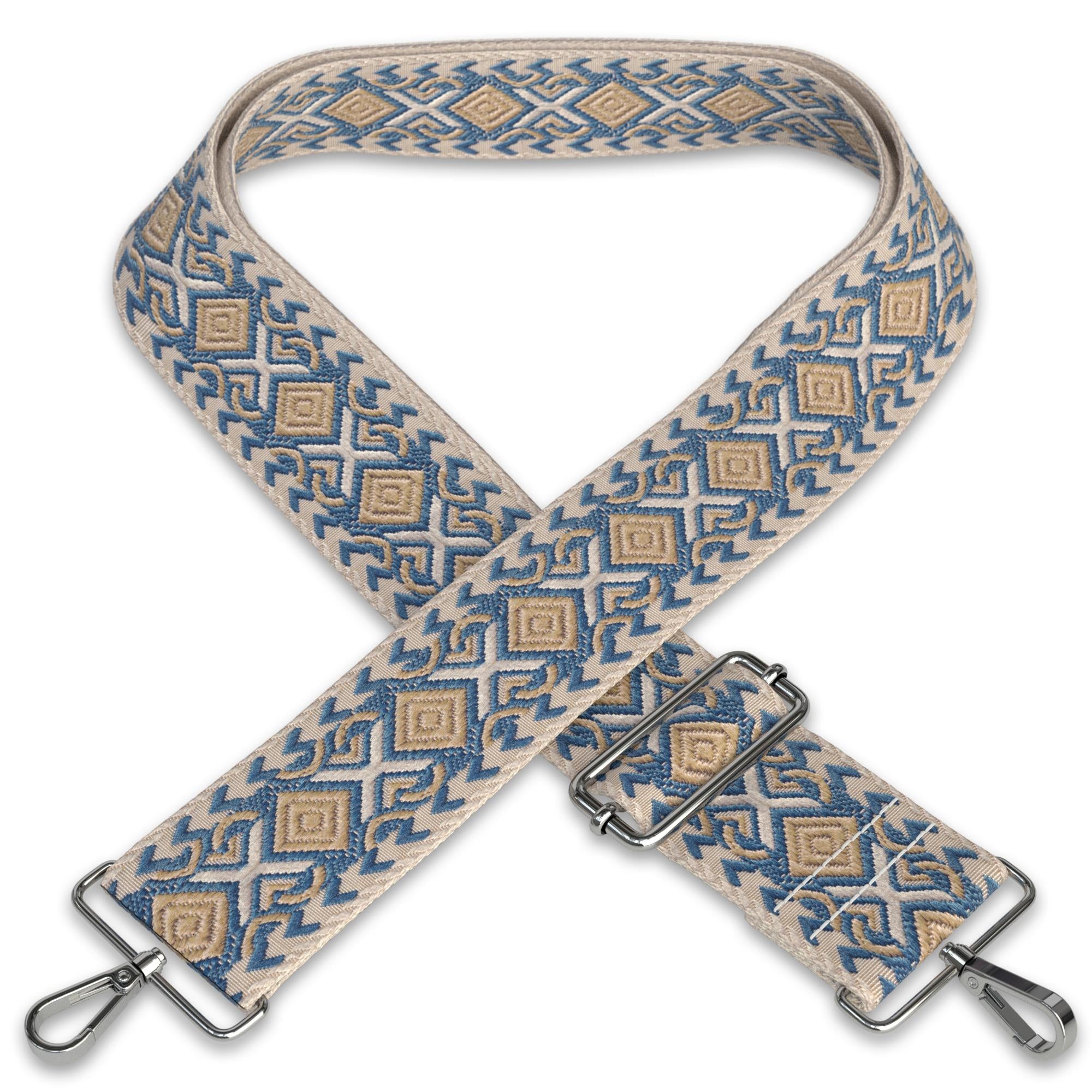 Band Boho Beige | Blau