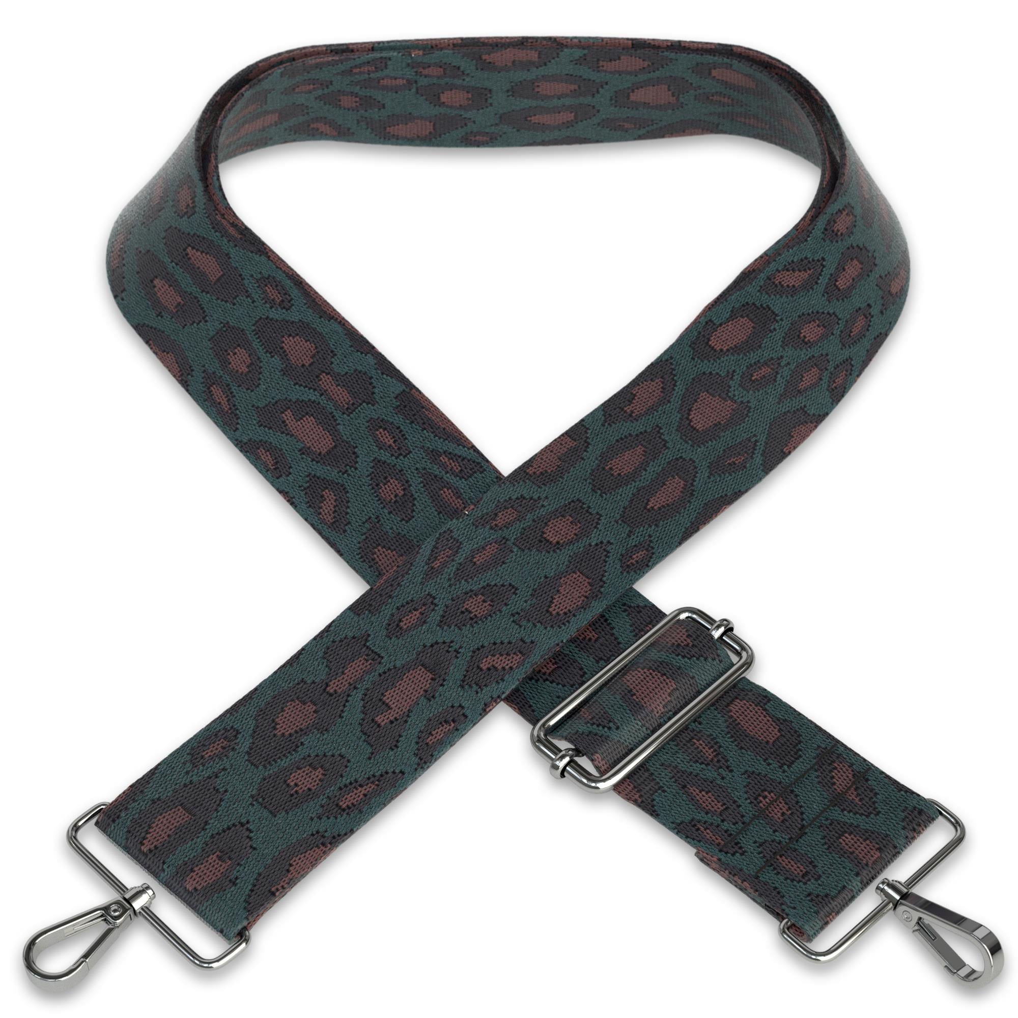 Band Leoparden Grün | Braun